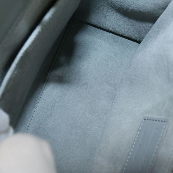 Dior Lady Dior Grey Leather Handbag (Pre-Owned) - Picture 7 of 12